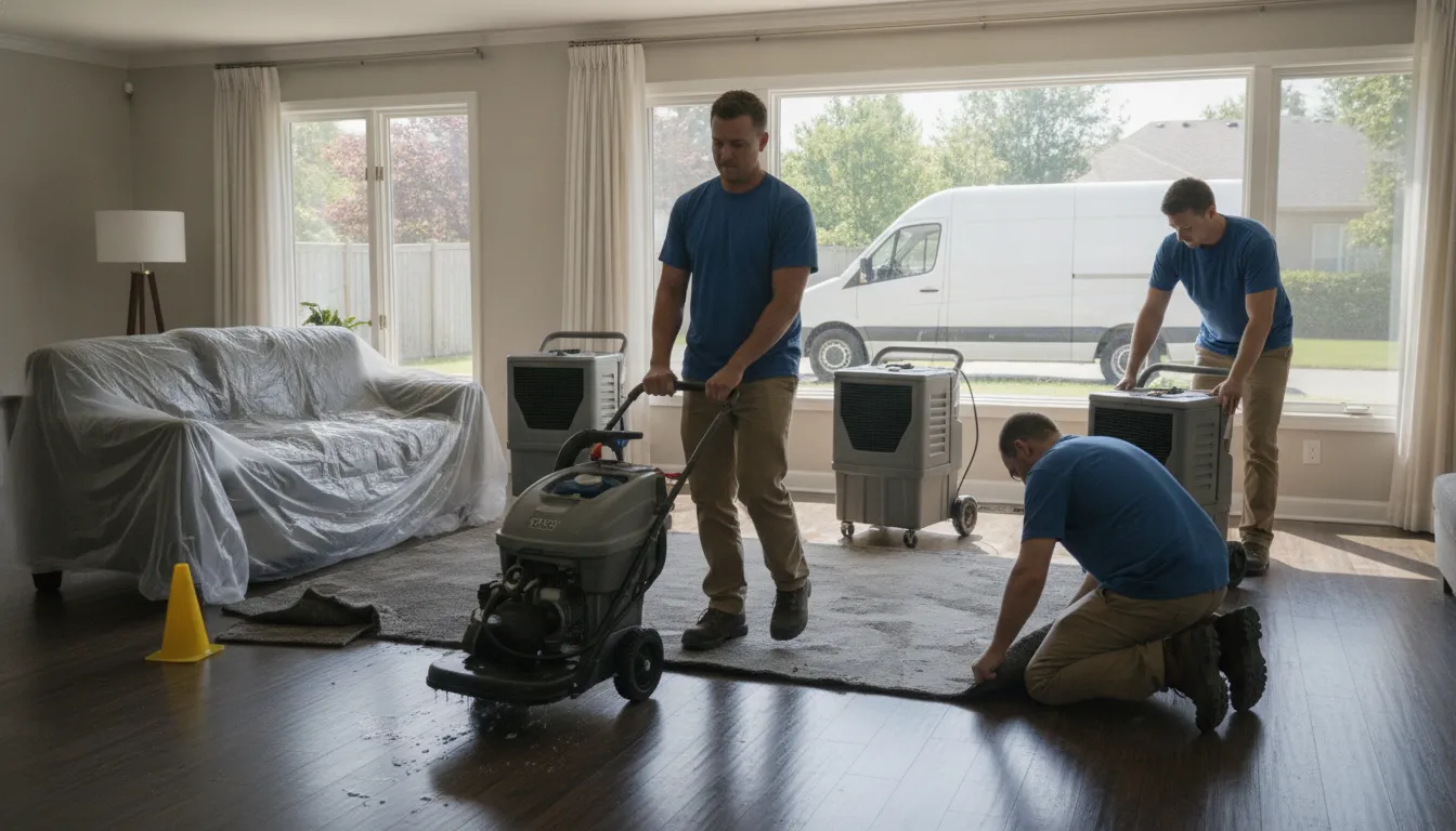 Water Damage Restoration in Harrison